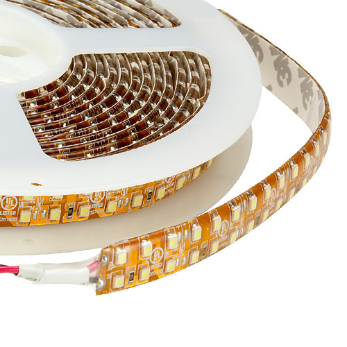 Dual Row Super Bright Series DC12/24V 3528SMD 1200LEDs Flexible LED Strip Lights, Waterproof IP65, 16.4ft Per Reel By Sale